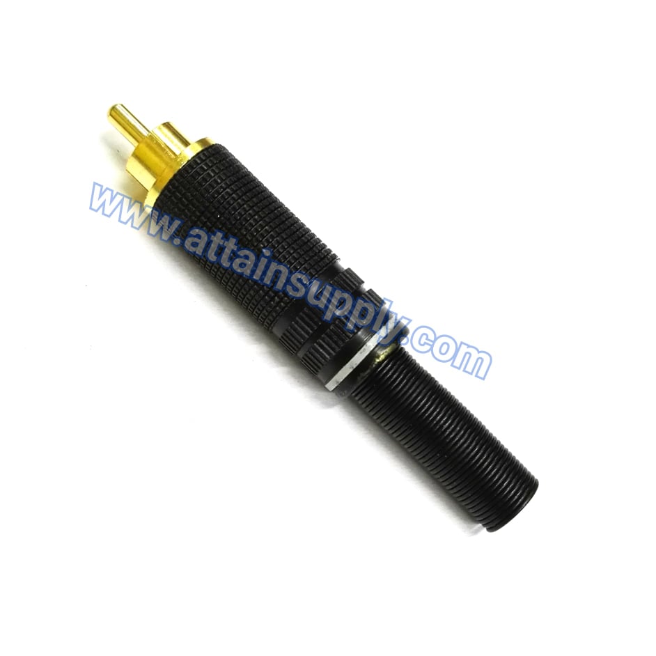 P.RCA SPRING 8MM.BLACK/W