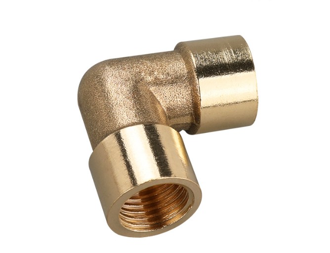 ข้อต่อทองเหลืองข้อศอกใน 2 หุน (1/4 นิ้ว)