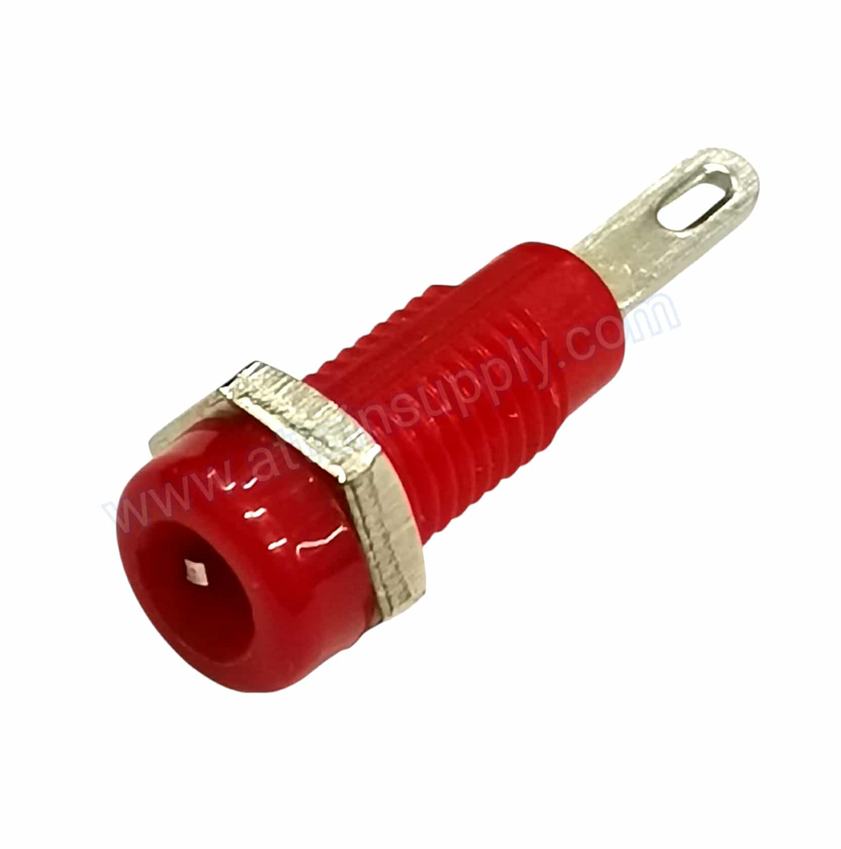 BIDINGPOST 2MM.PLASTIC-TAIWAN/RED