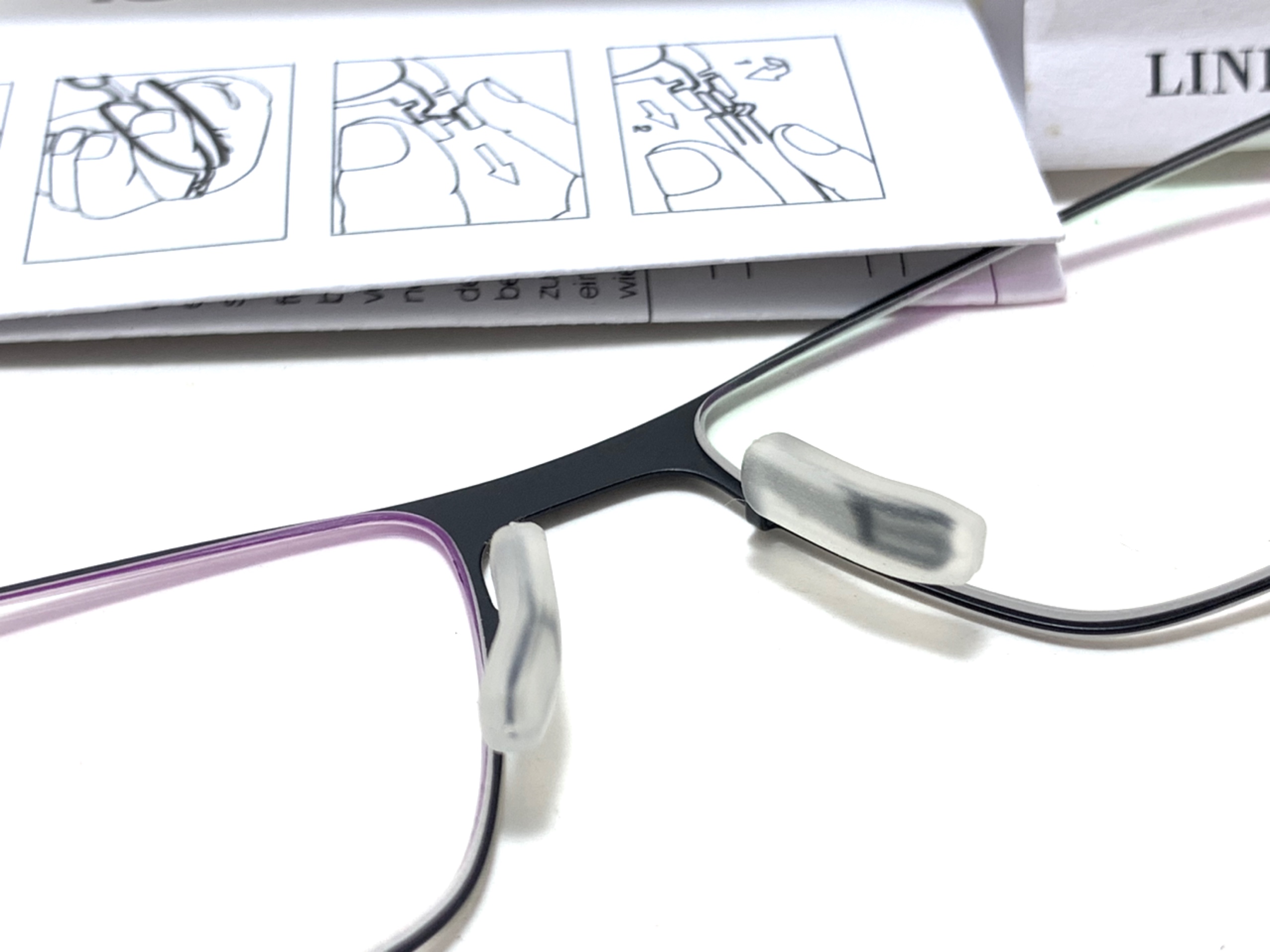 แว่นสายตา ic berlin model grimsel black 55-17 <ดำ>