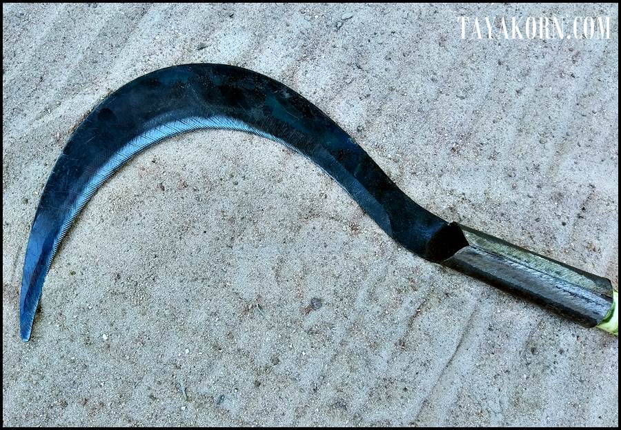 มีดเคียวตัดหญ้า แบบT1 TKTK-T1