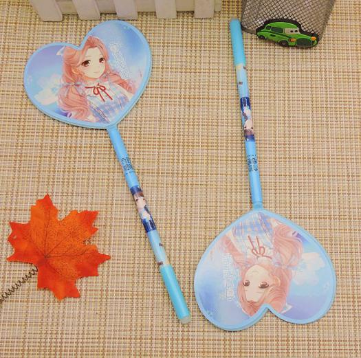 ปากกาลบได้ พัดหัวใจลายเจ้าหญิง