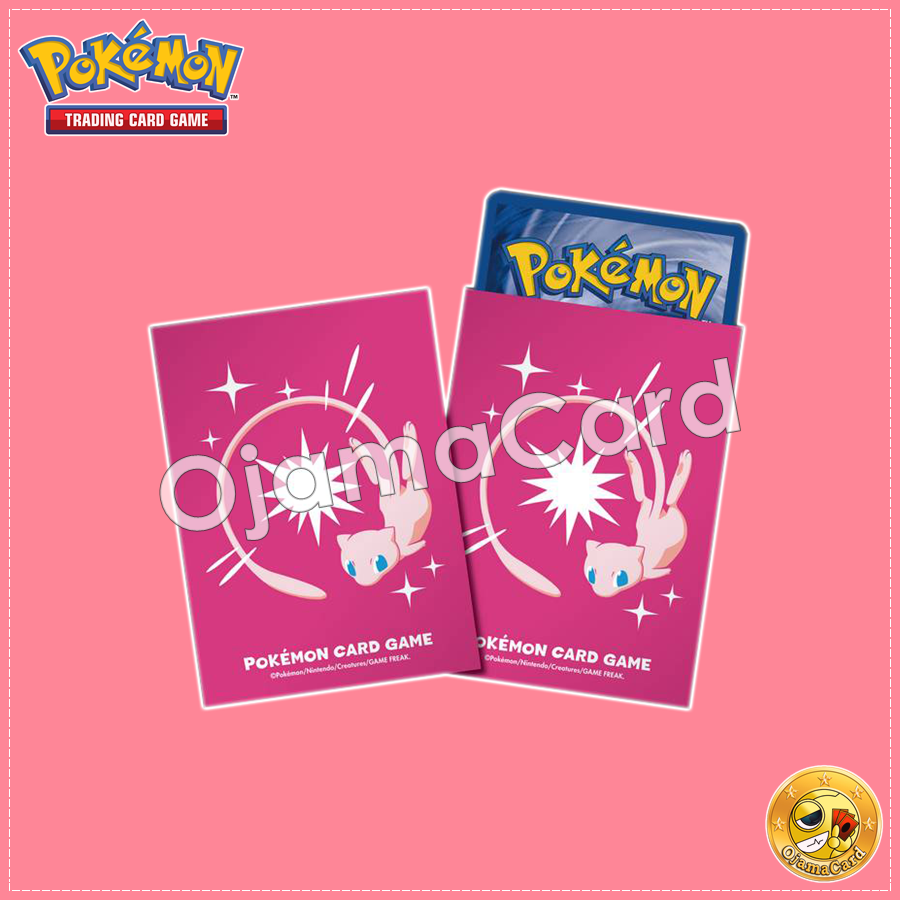 Pokémon Card Game Deck Shield | Card Sleeves — มิวประกายแสง (64ct)「1 Pack」