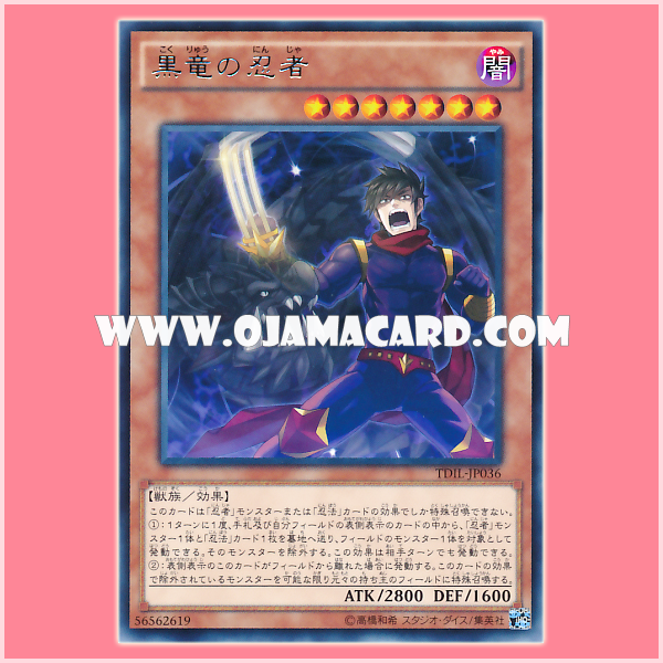 TDIL-JP036 : Black Dragon Ninja (Rare)