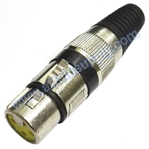 J.XLR 3P.-COLOUR/BLACK