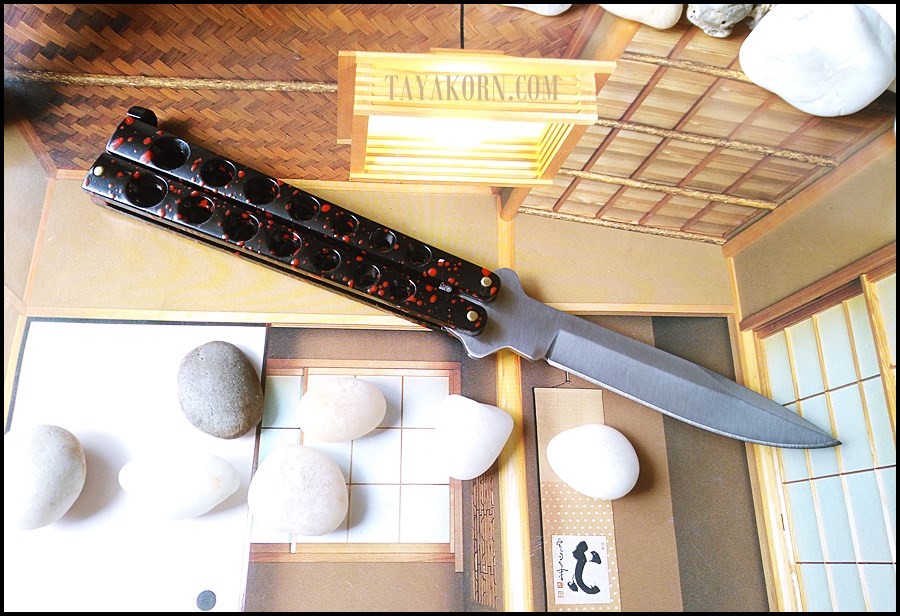 มีดควง บาลิซองชินจุกุนีโม Shinjuku Nemo Balisong Knife TKBS-SN1