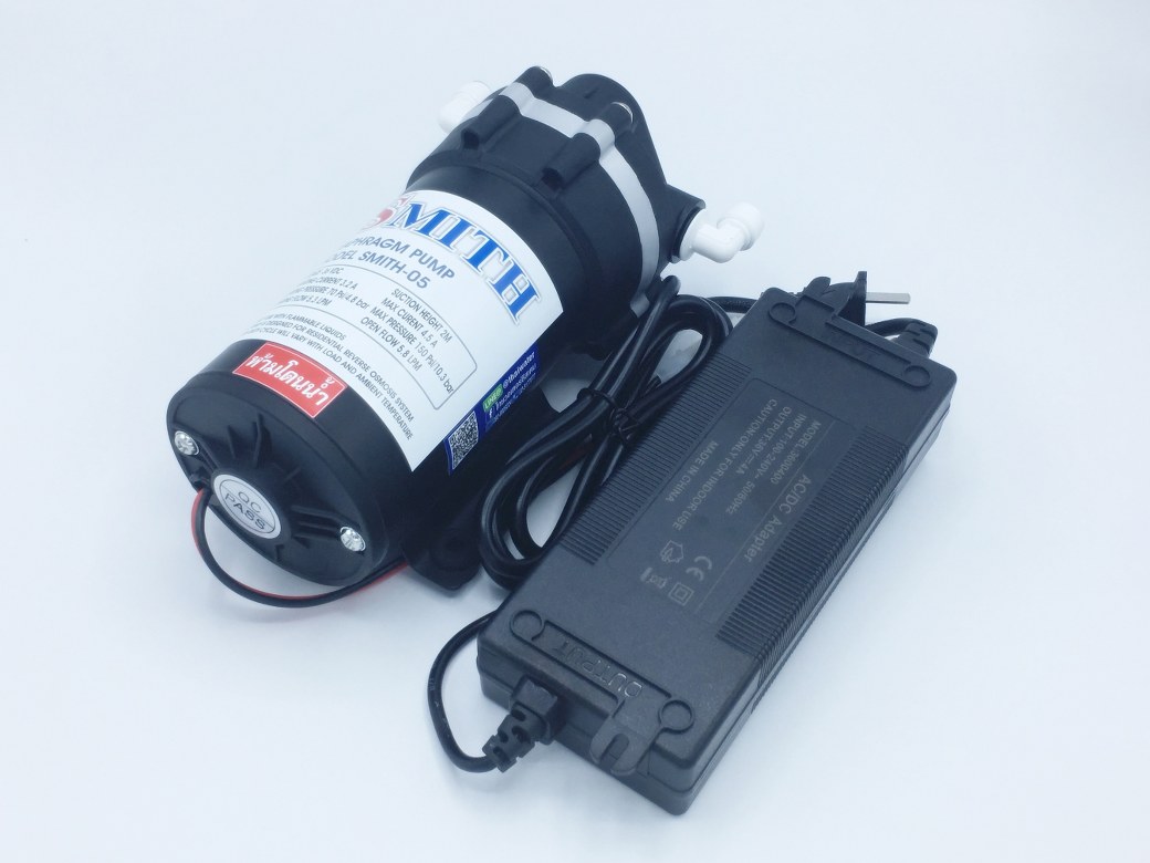 เครื่องพ่นหมอก SMITH รุ่น SMITH-05 + Adapter 36V 5A 10.3 บาร์ 650GPD อัตรา 348 ลิตร/ชั่วโมง