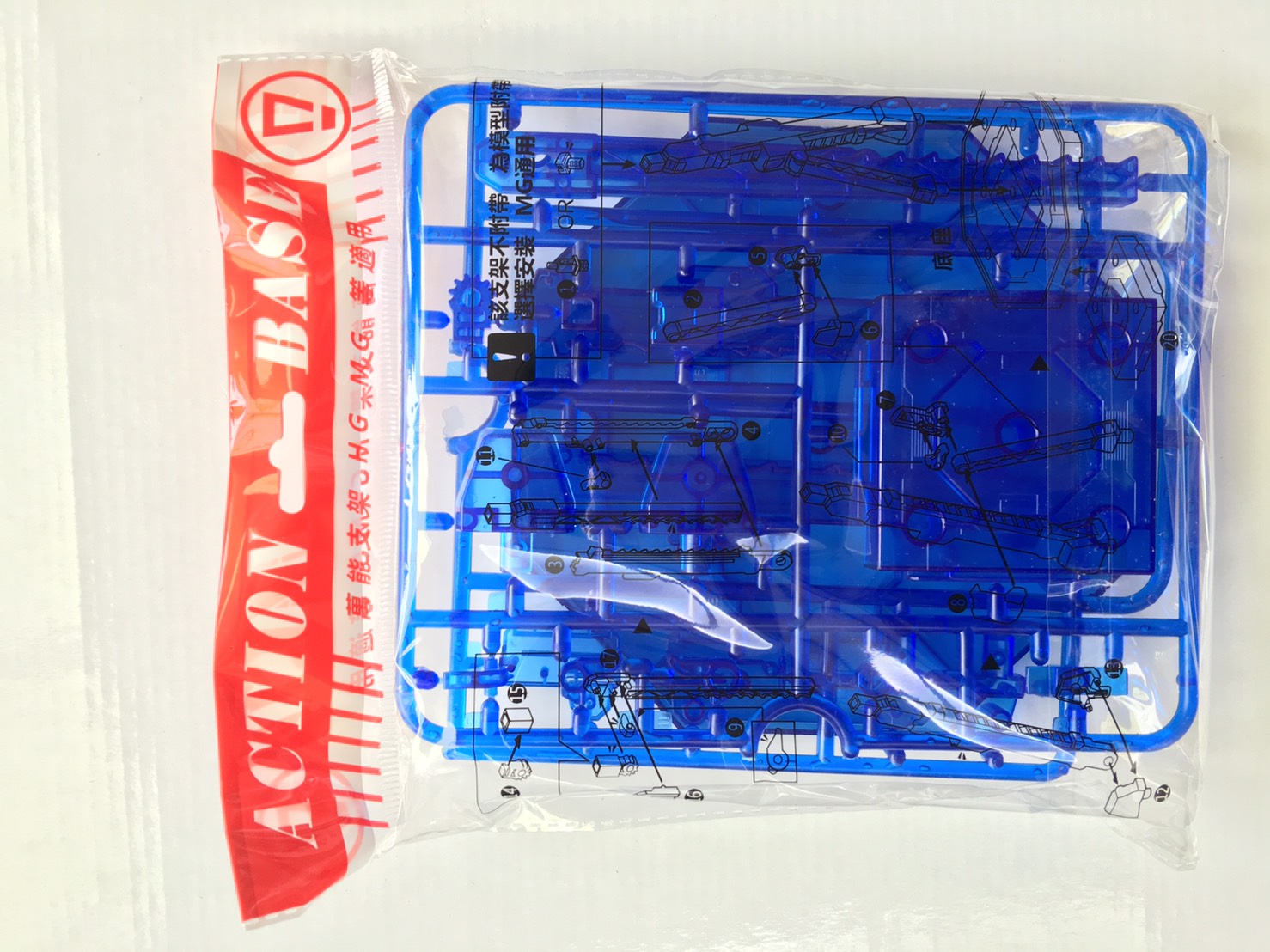 Action Base 1/100,1/144,SD (Blue)