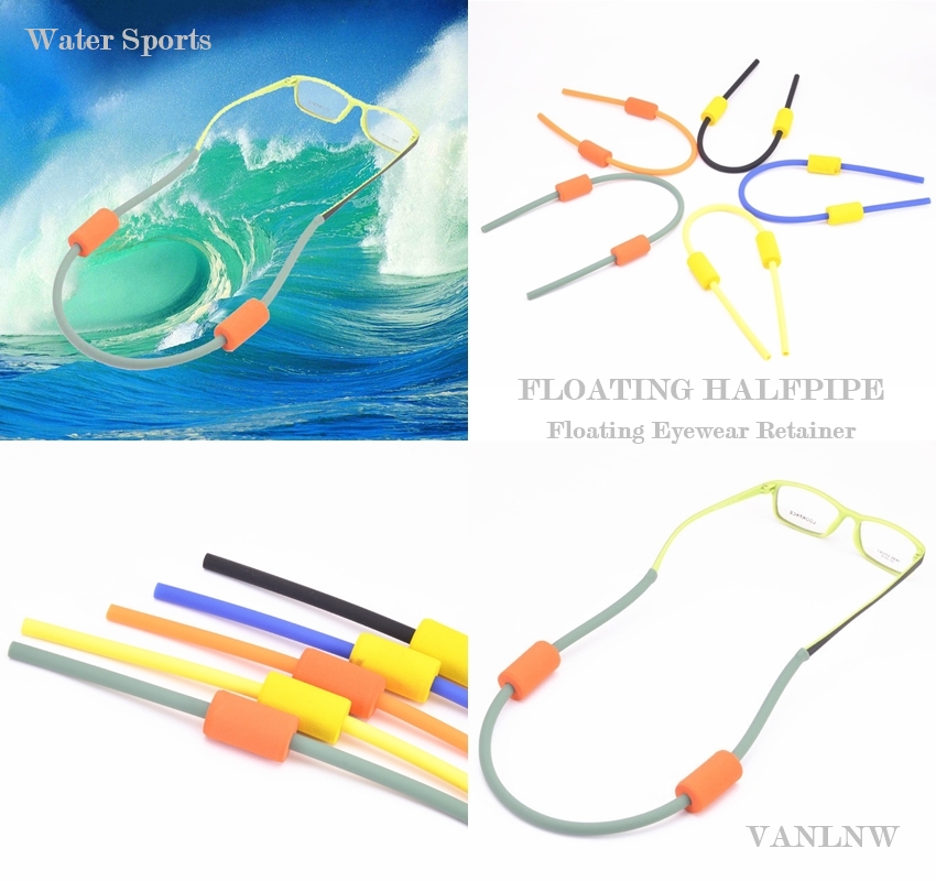 สายคล้องแว่น FLOATING EYEWEAR RETAINER สายคล้องแว่นตาลอยน้ำ Water Sport สายคล้องแว่นตาซิลิโคนแท้ ยืดหยุ่นสูง น้ำหนักเบา