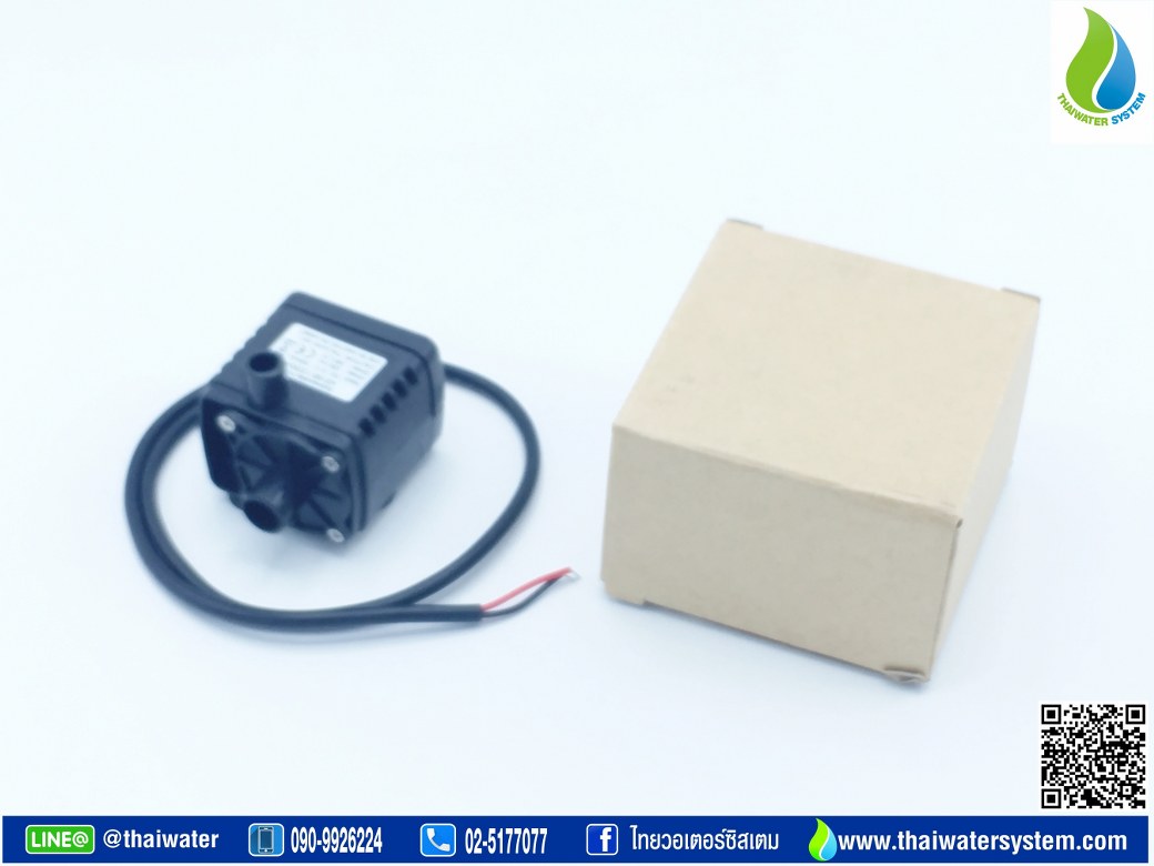 06-AS180-12250A ปั๊มน้ำ DC12V รุ่น AS180-12250A ( ปั๊มตู้ปลา ปั๊มดูดปุ๋ย ) SKU-070