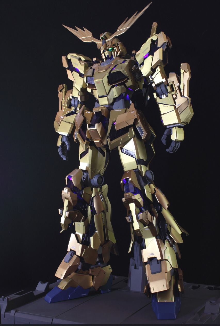 PG 1/60 Unicorn Gundam 03 Phenex + ชุดไฟ LED Unit for PG RX-0 Unicorn Gundam [Daban]