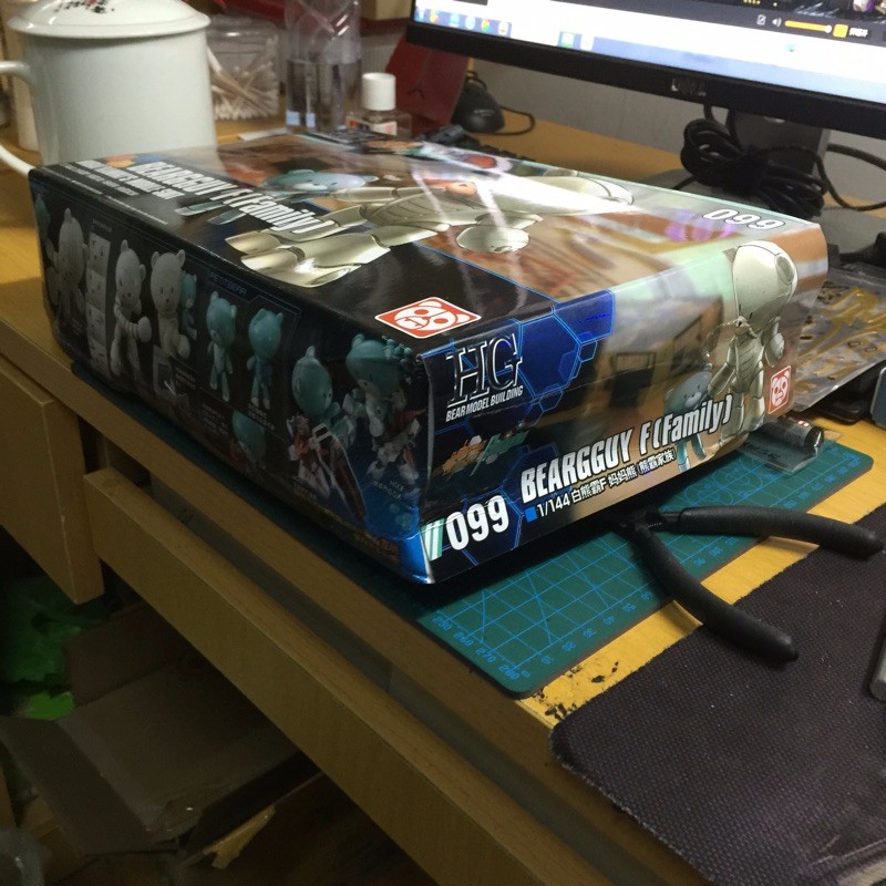 1/144 HGBF Beargguy Family Mirai Kamiki's Mobile Suit Assembled model action figure plastic model kits toys