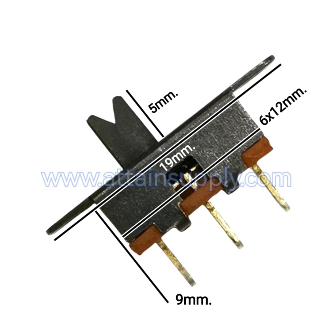 สวิทช์เลื่อน ON-OFF/3ขา JAPAN