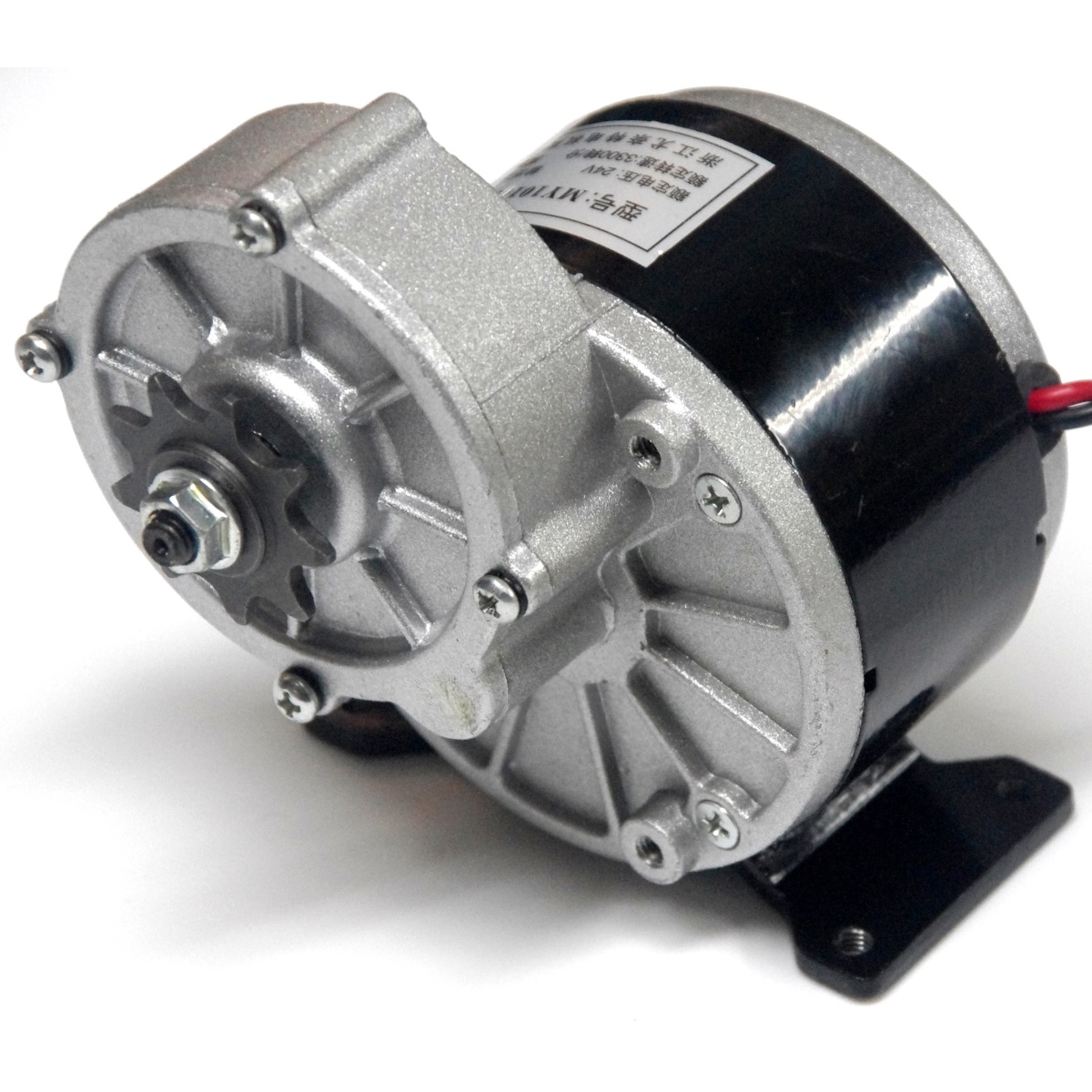 มอเตอร์ปั๊มชัก 24V 350W+ เกียร์ทด