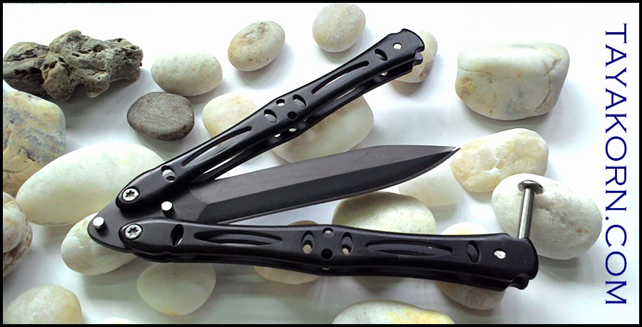 มีดควง บาลิซองแบล็คคาเมล BLACK CAMEL Balisong TKBS-BCM3