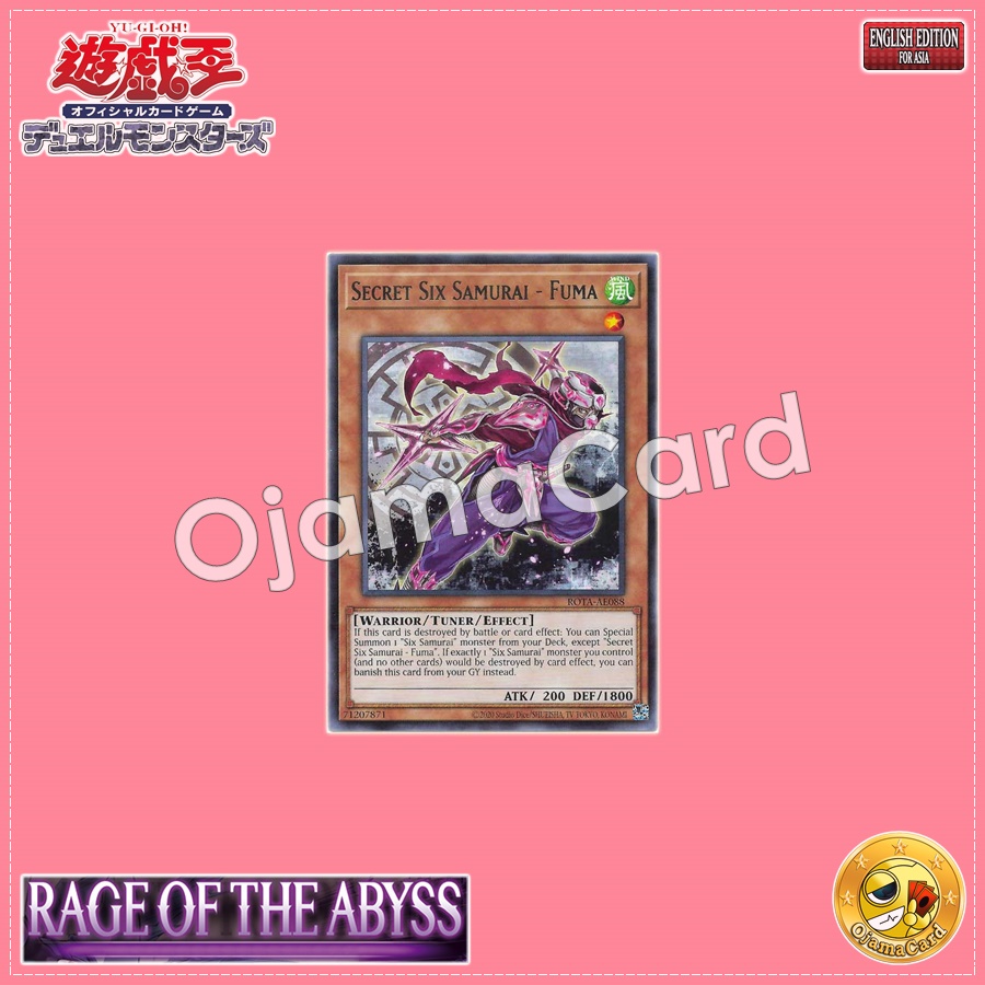 ROTA-AE088 : Secret Six Samurai - Fuma / Shadow Six Warmen - Fuhma (Rare)