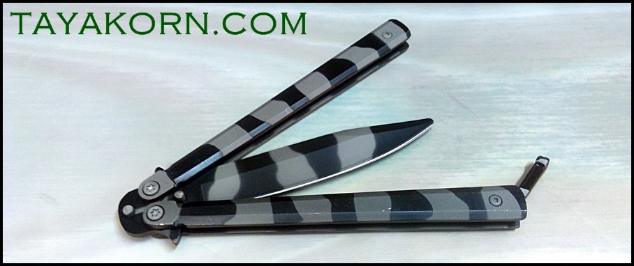 มีดซ้อมควงแบล็คคาโม่เดสเสิร์ท สทอร์ม 2 ( BlackCAMO2)