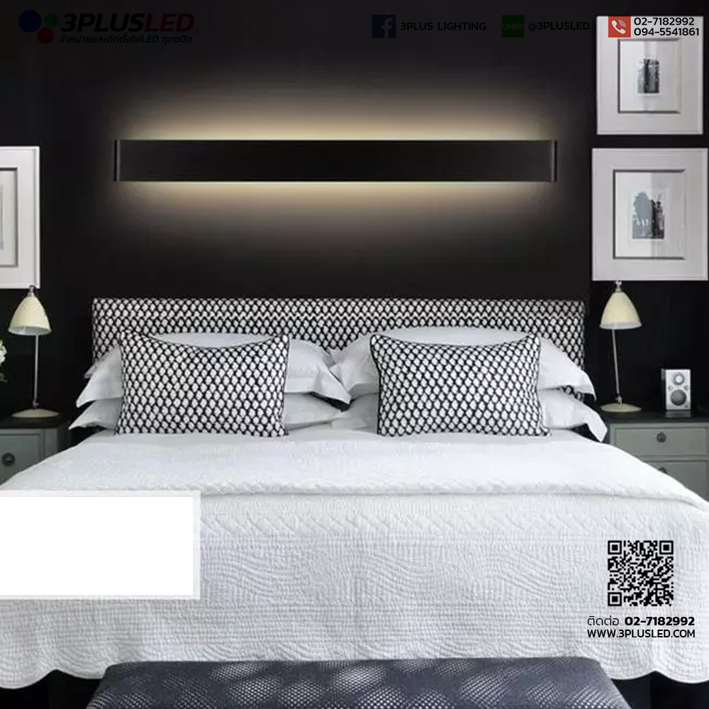 โคมไฟติดผนัง โคมไฟโรงแรม LED Wall Light รุ่น Bar light two ways