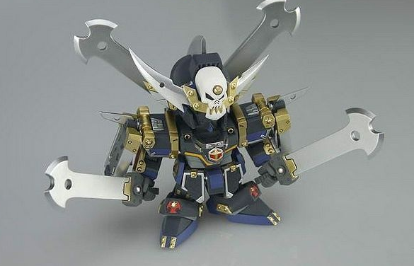Non Scale BB Musha Crossbone Gundam Blue Ver.