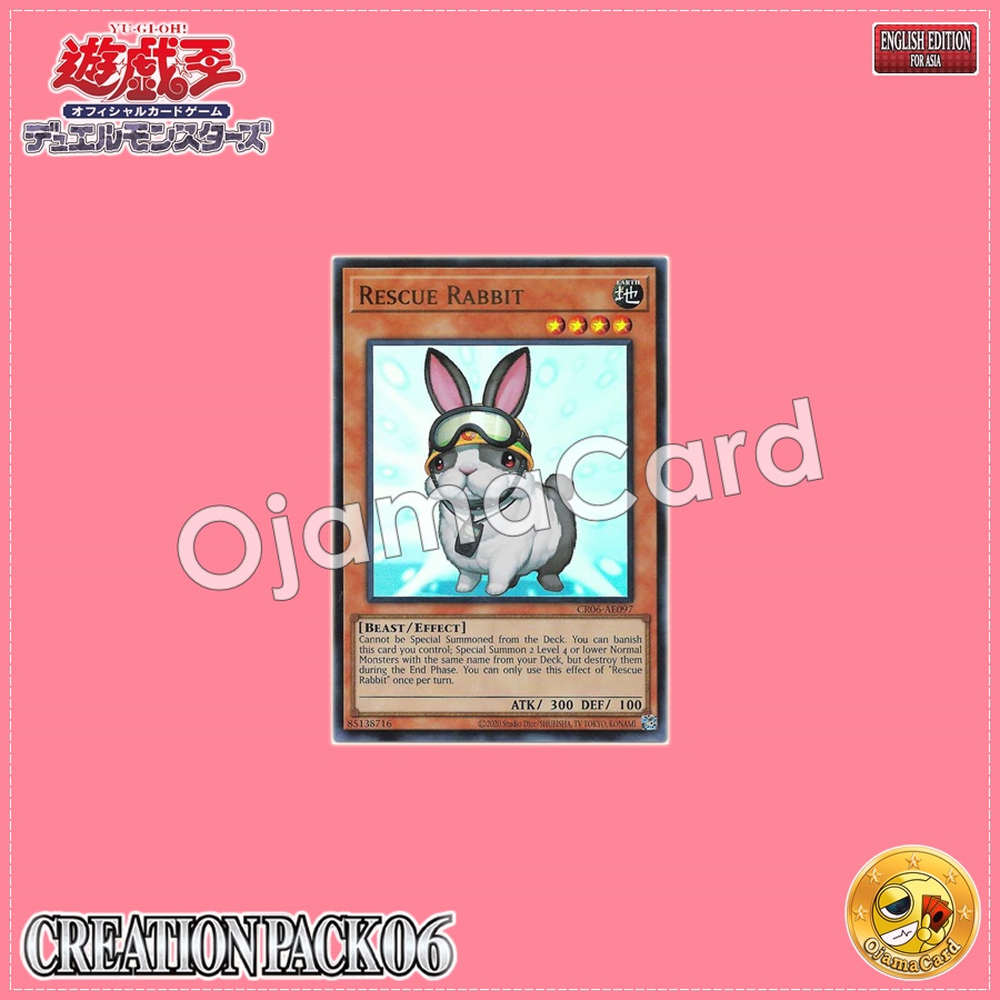 CR06-AE097 : Rescue Rabbit (Ultra Rare)