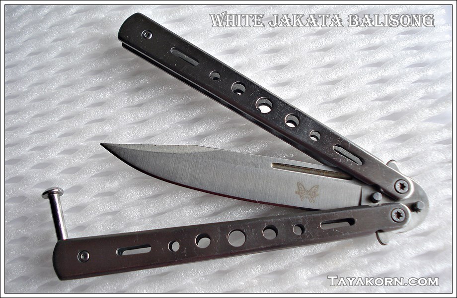 มีดควง White JAKATA Balisong TKBS2014JKT1122