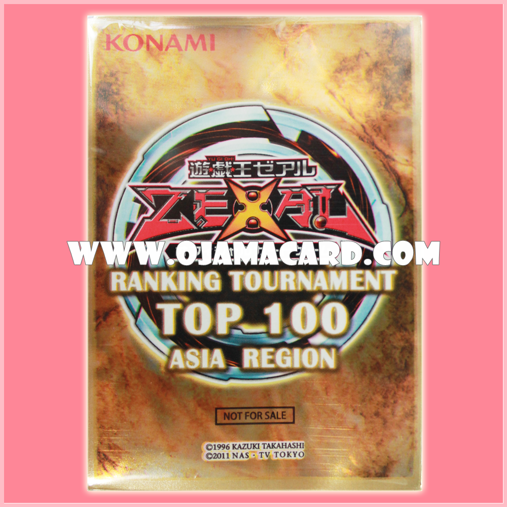 Yu-Gi-Oh! ZEXAL OCG Duelist Card Protector / Sleeve - Ranking Tournament 2013 Top 100 Asia Region「50ct.」