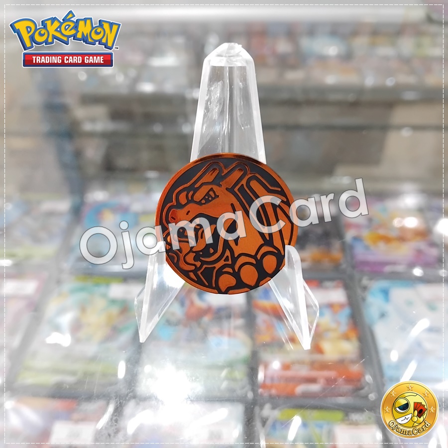 Pokémon TCG Official Coin | เหรียญโปเกม่อน (Mini Size) — Charizard | Lizardon 99%「1 Coin」