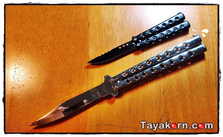 มีดควงบาลิซอง เดชก้านยาวสะท้านเวหา Super LongTail Battle Balisong