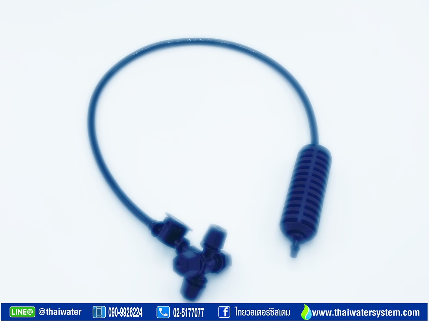 05-MSP-20-BK MSP-20 หัวพ่นหมอก 4 ทิศทาง OK Fog-01 + สายยาว 50 ซม.