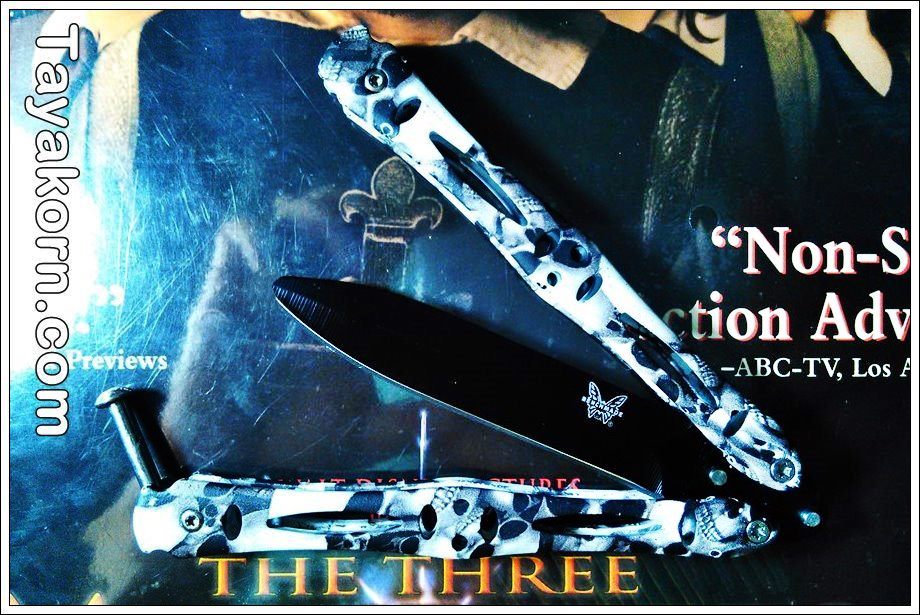 มีดซ้อมควงซีลเดสเซิร์ท Seal Desert Balisong Trainer Knife