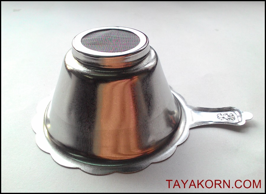 ขายส่งที่กรองชาสแตนเลสขอบดอกไม้ Stainless Steel Strainer FL0506