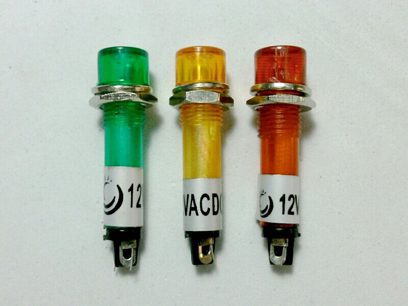 หลอดหน้าปัด-หัวตัดXD7-1/12V