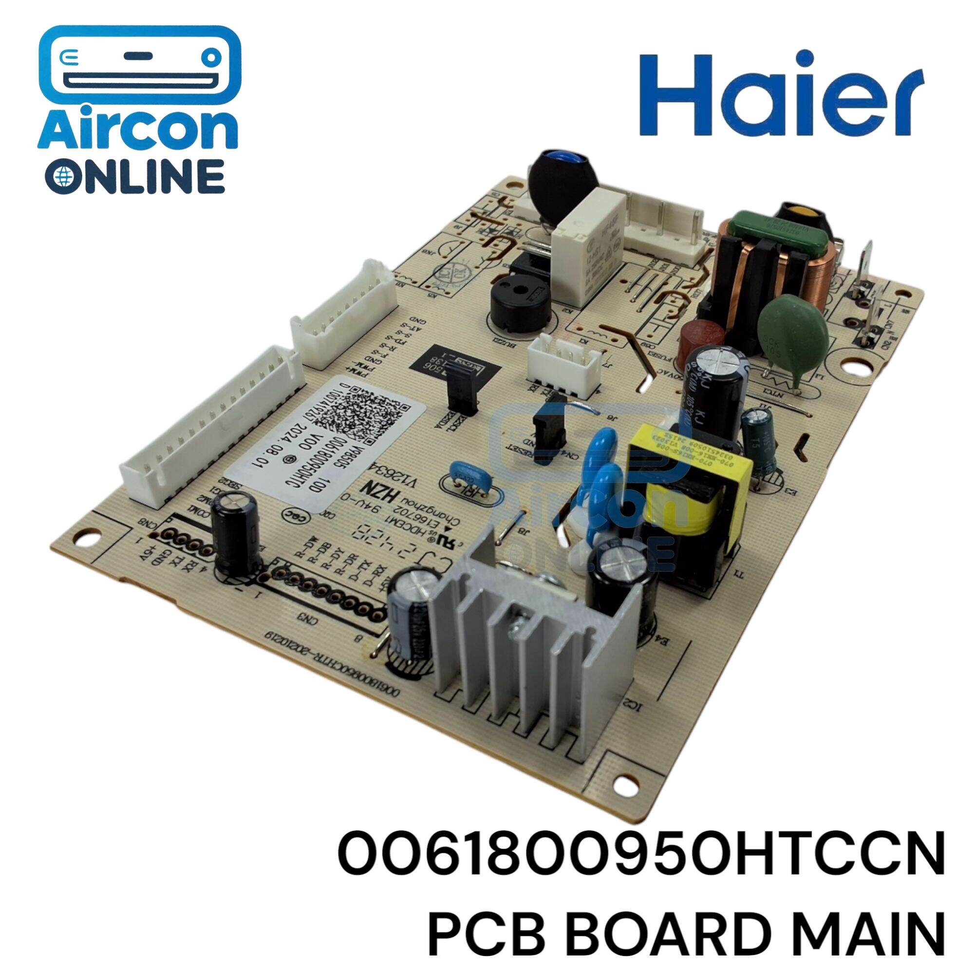 Main PCB Board ตู้เย็น HAIER รุ่น HRF-385NS รหัส 0061800950HTCCN ของแท้ ใหม่ มือ 1