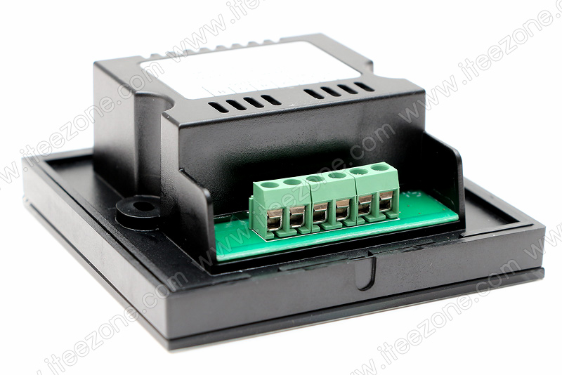 RGB controller 12A แบบ Glass Panel หน้าปัดสีดำ มีเสียงตอนสัมผัสควบคุม