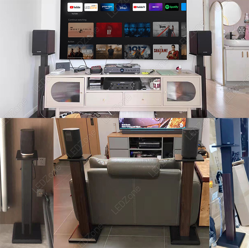 ขาตั้งลำโพงรุ่นพิเศษ ปรับความสูงได้หลายระดับ ตั้งแต่ 65-85cm / 85-120cm