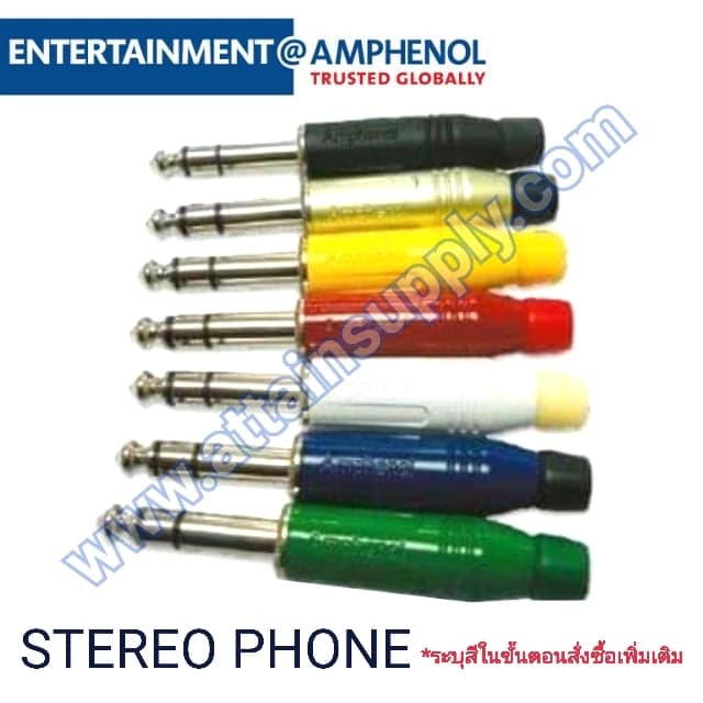 P.PHONE STEREO-ACPS/AMPHENOL *ระบุสีในขั้นตอนการสั่งซื้อค่ะ