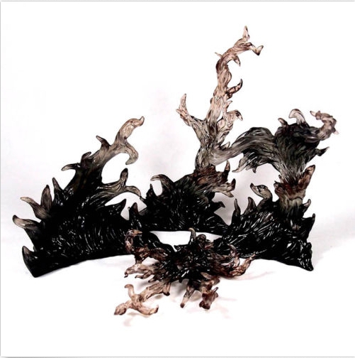 EFFECT BURNING FLAME (Black Ver.)