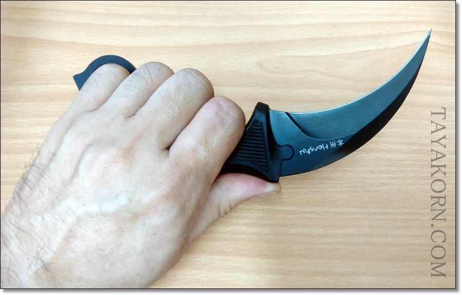 มีดคารัมบิตพายุทะเลทราย Desert Storm Karambit Knife