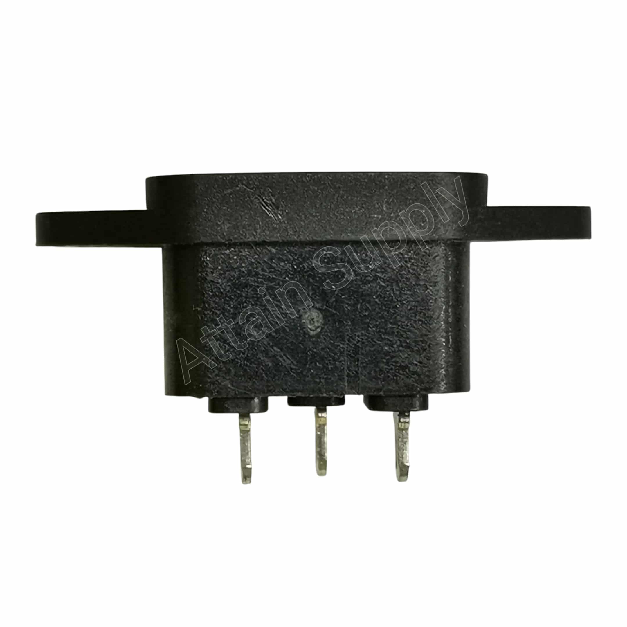 เต้ารับAC-3ขาผู้ ติดแท่น ขอบยึดน็อต