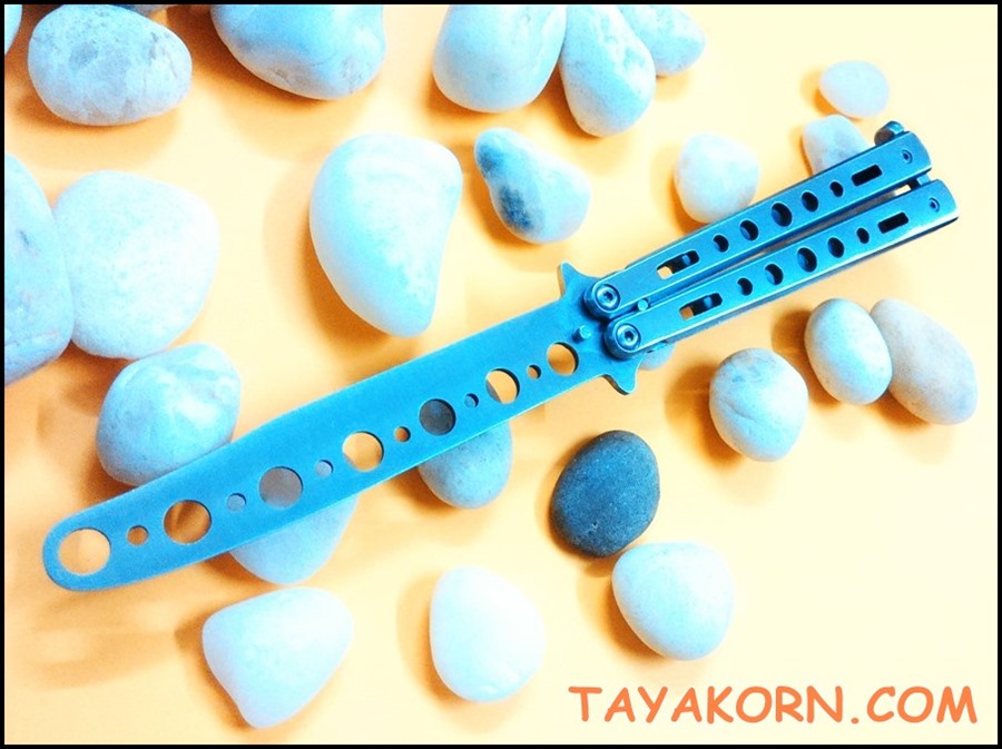 มีดซ้อมควงซิวเว่อร์ไทม์ SilverTime Balisong Trainer Knfie