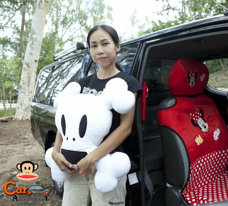 หมอนอิงพอลล์แฟรงค์ Pirates รุ่น Skurvy Julius ใบใหญ่พิเศษ Paul Frank ลิขสิทธิ์แท้ราคาพิเศษ