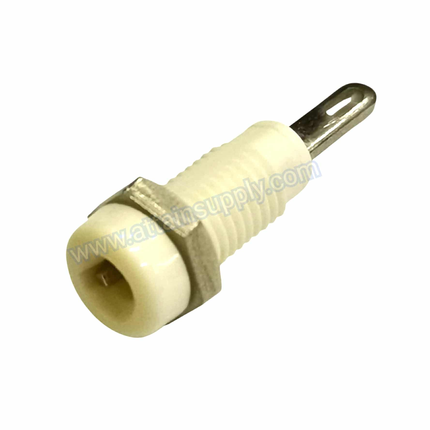 BIDINGPOST 2MM.PLASTIC-TAIWAN/WHITE
