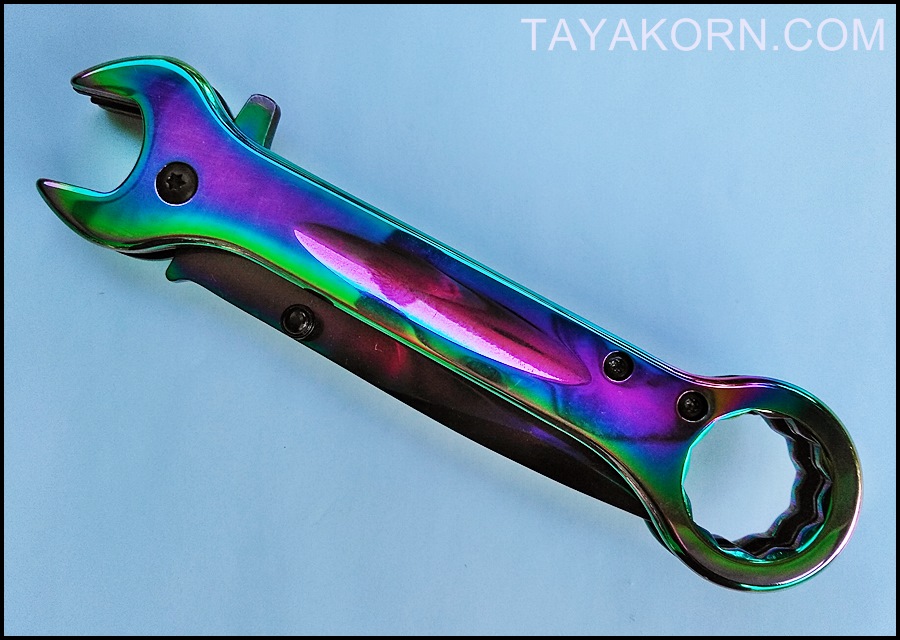 มีดพับอเนกประสงค์ ประแจสายรุ้ง 3 in 1 TKCS-Z1