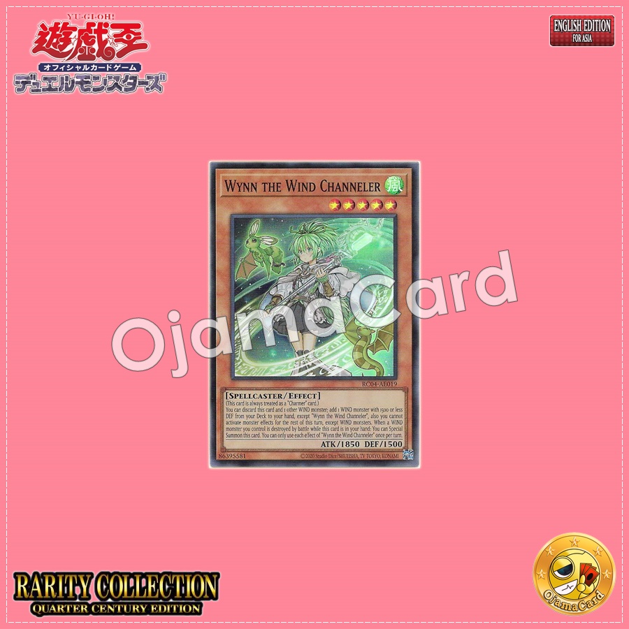 RC04-AE019 : Wynn the Wind Channeler / Wynn the Wind Spirit Channeler (Collector's Rare)