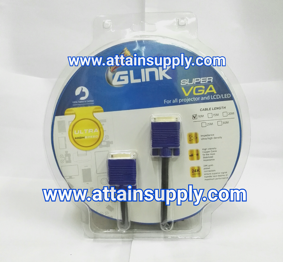 สายVGA15P-10M./GLINK