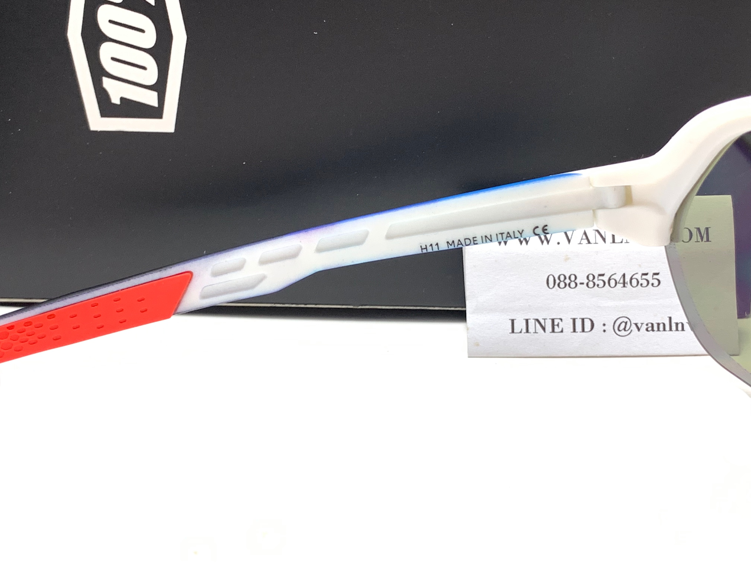 แว่นกันแดด แว่นตาปั่นจักรยาน 100% S2 61003-085-75 Matte black/Nero รุ่นใหม่ล่าสุด 2018