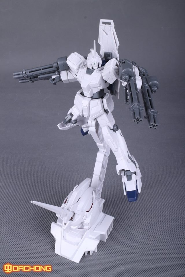 Pack คู่ HGUC 1/144 Unicorn Mode(ฐาน+ปืน) + Destroy Mode(ฐาน+ปืน)