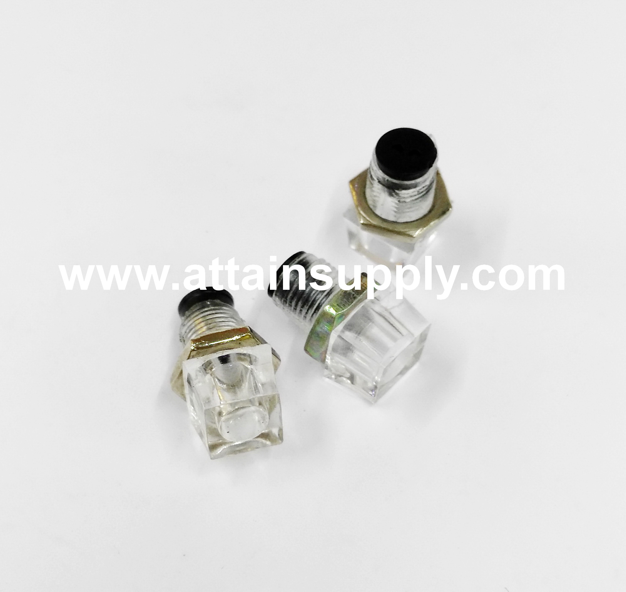 ปลอกLED-5MM/เหลี่ยมใส