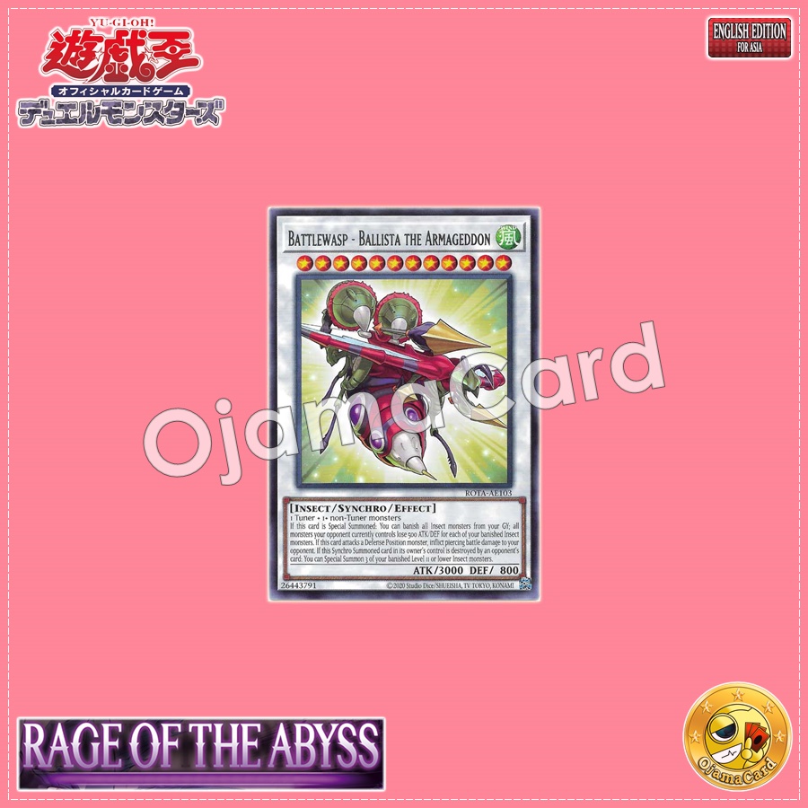 ROTA-AE103 : Battlewasp - Ballista the Armageddon / Bee Force - Big Ballista the Armageddon (Rare)