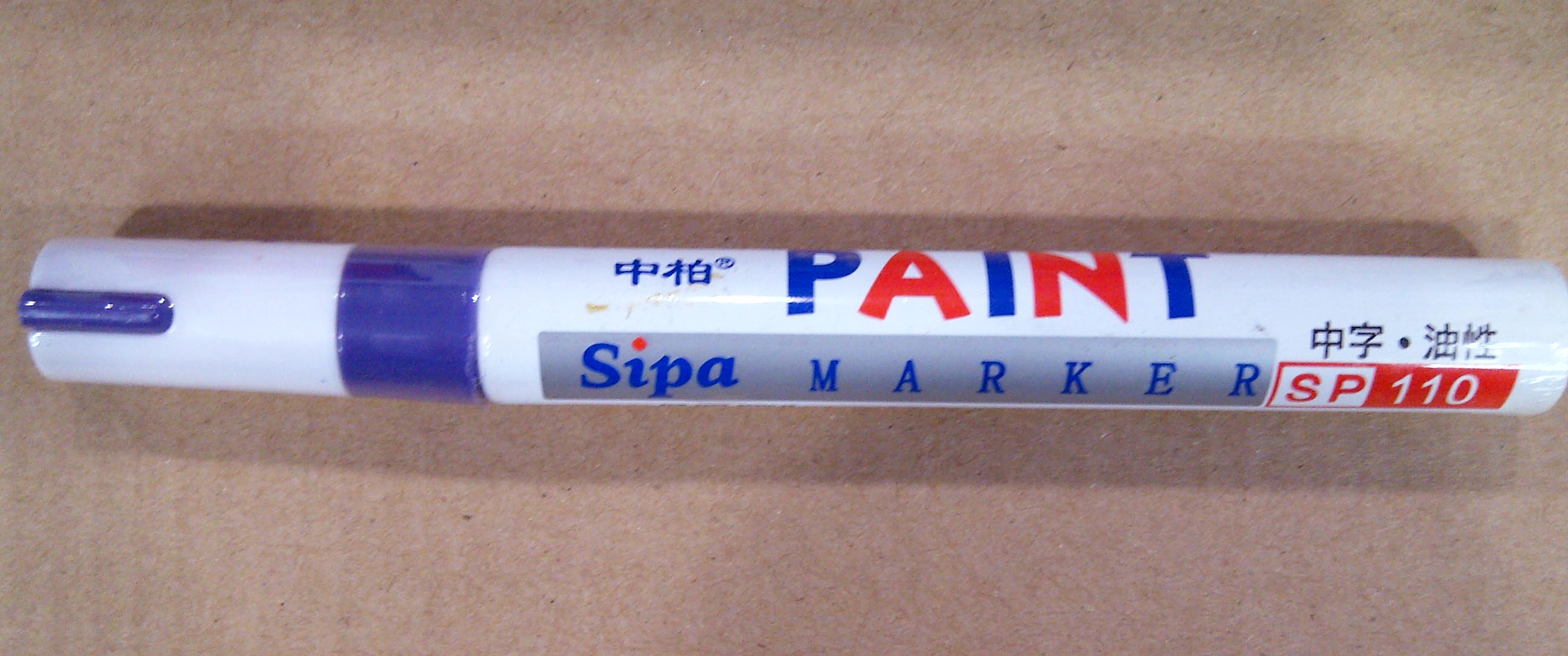 ปากกาน้ำหมึกเพ้นสี สีเขียว